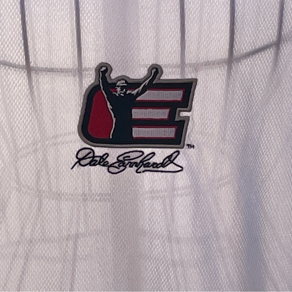 VTG Dale Earnhardt Sr. White Jersey Shirt Mens XL #3 Nascar The Intimidator NWOT - Picture 2 of 7